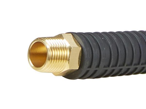 VEVOR Retractable Air Hose Reel, Max. 100 FT, 300 PSI Hybrid Air Hose , Air Compressor Hose Reel with 5 ft Lead in, Ceiling / Wall Mount Heavy Duty Single Arm Steel Reel