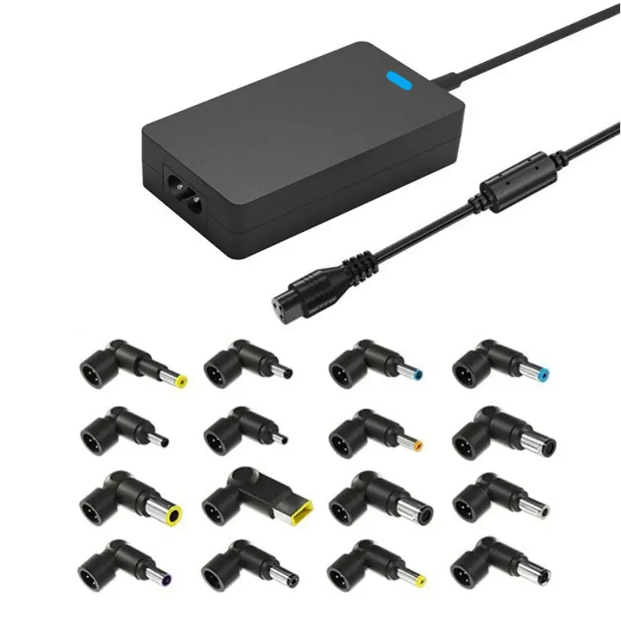 65w Universal Laptop Charger Adapter, Fast Charging USB Port, 5v 2.4a, 15-20v Auto Adjustment, Compatible with Hp Dell Toshiba Ibm Lenovo Asus Samsung Sony Fujitsu Gateway, Computer Charger