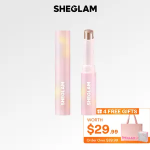 SHEGLAM Crystal Jelly Glaze Stick-Starlit Silver Multi-Use Single Eyeshadow Stick Glitter Shimmer Long-Lasting High Pigment-Effortlessbeauty