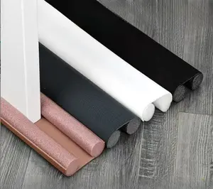 2count-90cm, multifunctional door gap windproof strip door gap windproof and soundproof strip,suitable for indoor and outdoor doors,adjustable bottom door windproof strip,effectively blocks insects,improves home comfort,easy installation