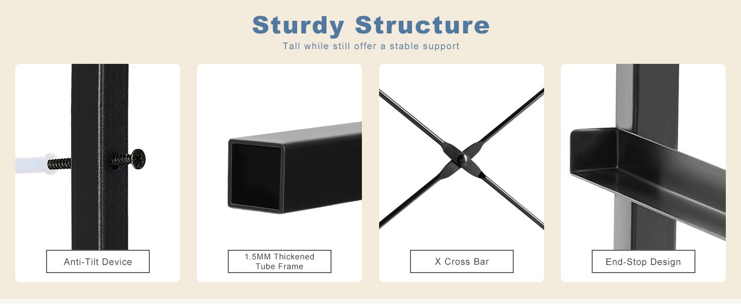 SweetFurniture Dresser,Tall Drawer Organizer Storage Drawers Fabric Storage Tower with 10 Drawers, with Fabric Bin, Wood Top for Bedroom, Closet