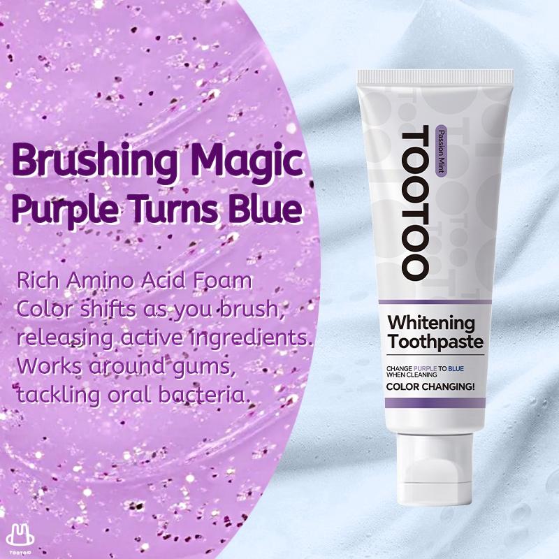 tootoo Whitening Toothpaste : Gentle Stain Removal, Niacinamide Boost 120g TikTokShopHolidayHaul