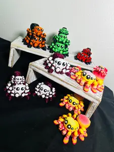 3D Printed Flexi Spider – Cute Articulated Jumping Spiders