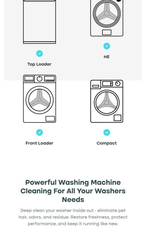 Uproot Clean Pet Home Washer Maintenance Tablets - Enzyme Deep Clean & Deodorizer (Includes Free Ear Wipes) - Compatible with All Washers, Septic Safe