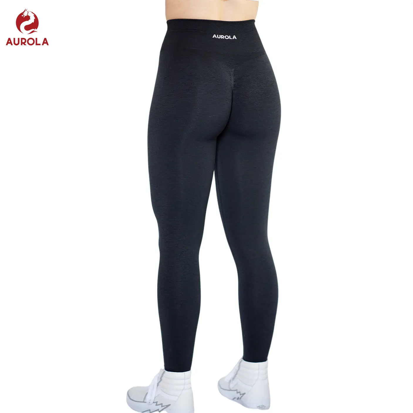AUROLA Workout Leggings for Women Seamless Scrunch Tights Tummy Control Gym Fitness Girl Sport Active Yoga Pants 25'' tiktokshopbacktoschool