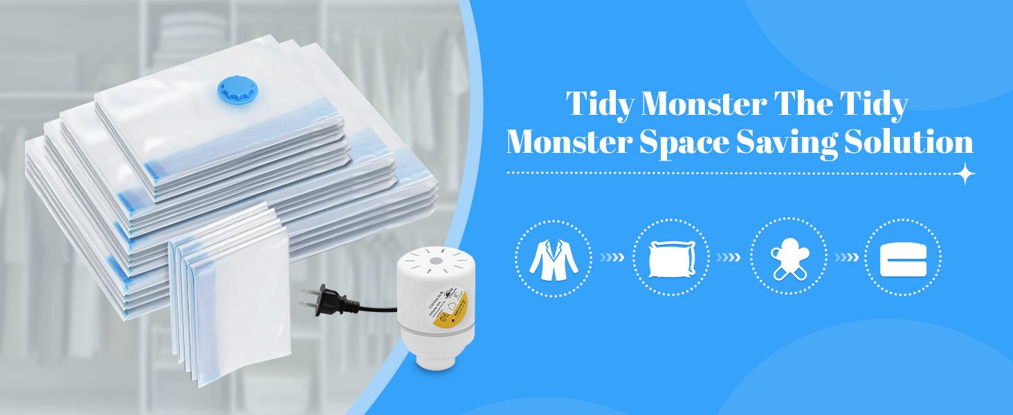 Travel Vacuum Storage Bags with Electric Pump, Compression Bags for Clothes, Portable Luggage Storage Bags, Travel Accessories