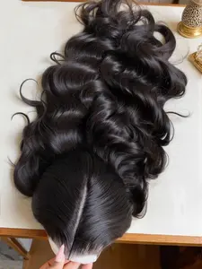 [28" Only for 95$]Body Wave 13X6 Drawstring Glueless Wig Human Hair Brazilian 13x4 Transparent Lace Frontal Human Hair Wig 6x4 Wear Go Pre Cut Lace Closure Wig Preplucked Hairline Natural Black Beauty Sponges Beauty Products