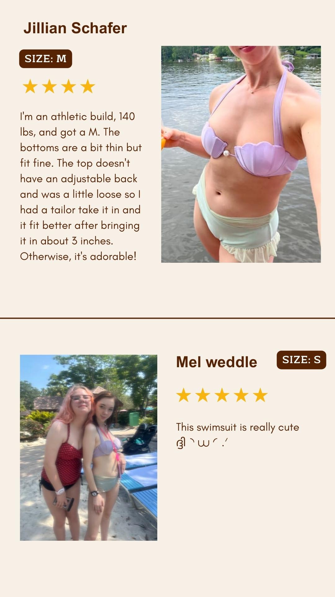 LAVENDER 1970S MERMAID SHELL HALTER BIKINI SET Ruched Swim Suits High Stretch Underwire Non-removable Pad Women's Swimsuit