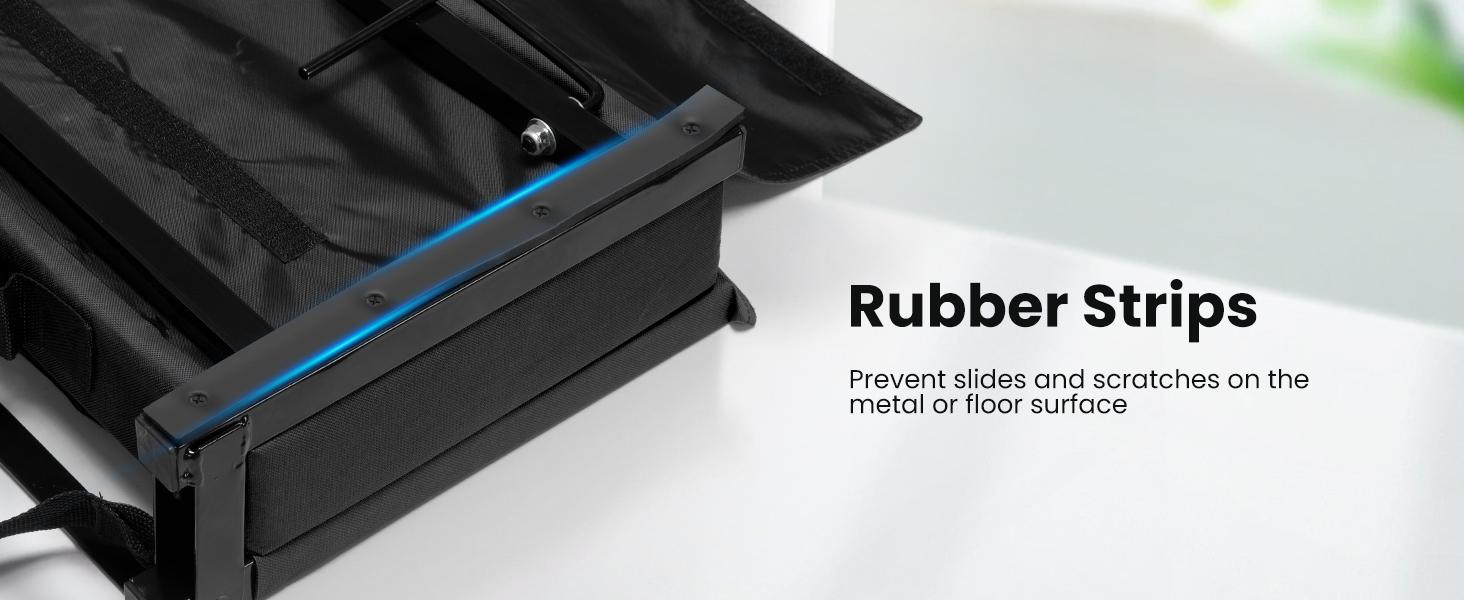 VIVOHOME Portable Stadium Seat for Bleachers with Back Support, Folding Bleacher Chair with Cup Holder and Shoulder Strap