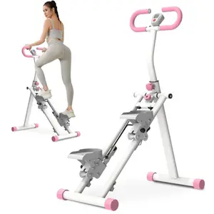 [SAYGOGO] Home stair climber, 265 lbs weight capacity  ladder climber, full-body workout, upgraded home-use ladder fitness equipment with sturdy frame and adjustable handles, suitable for both men and women. vertical climber workout machine
