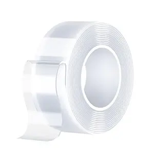 Heavy Duty(9.85FT), Nano Double Sided Adhesive Tape, Clear Mounting Tape Picture Hanging Adhesive Strips. Double Sided Tape Heavy Duty(9.85FT), Nano Double Sided Adhesive Tape, Clear Mounting Tape Picture Hanging Adhesive Strips.