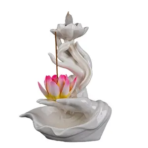 Stylish Handmade Ceramic Backflow Incense Burner