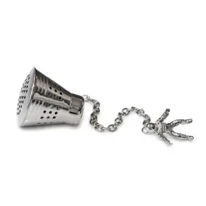 Space Capsule w Astronaut Stainless Steel Tea Infuser