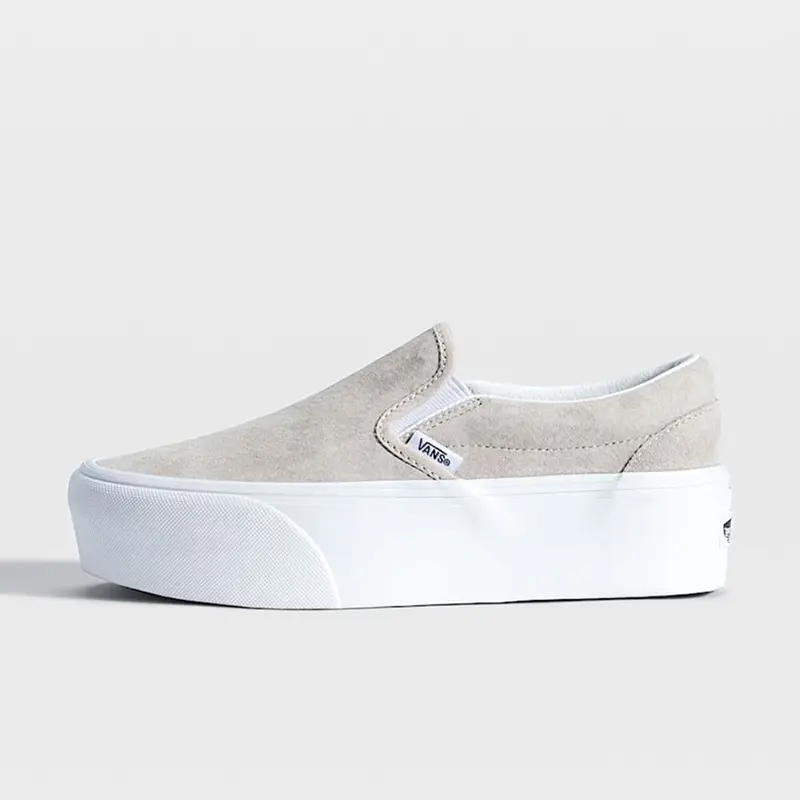 VANS Classic Slip-On Womens Platform Shoes