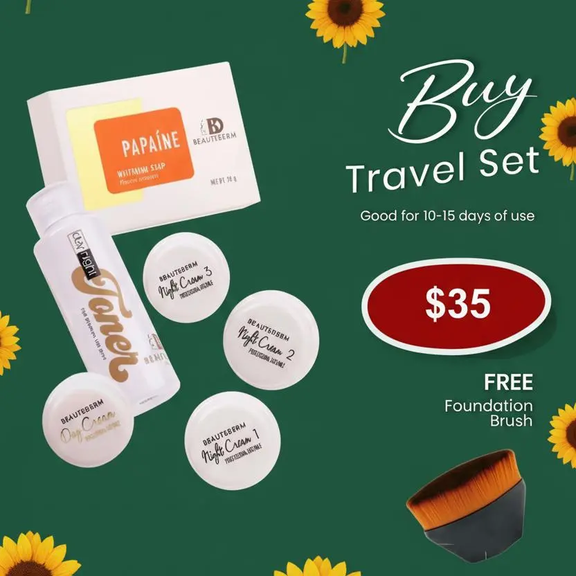 Travel Set* with FREE Foundation Brush Face Makeup Sets Cosmetic Makeup Set