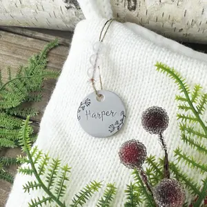 Personalized Stocking Tag