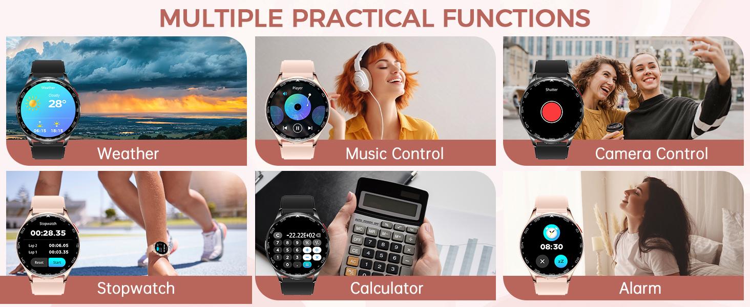 Multifunctional Smart Watches for Women Men with Earbuds & Shell Strap, Wireless Calls(Answer&Make), 1.39'' HD Screen Smartwatch with IP67 Waterproof Muisc Player Magenatic Charging for iOS Android Smartphones for Holiday Gifts Multifunctional Smart Watches for Women Men with Earbuds & Shell Strap, Wireless Calls(Answer&Make), 1.39'' HD Screen Smartwatch with IP67 Waterproof Muisc Player Magenatic Charging for iOS Android Smartphones for Holiday Gifts
