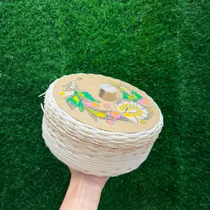 Plaster Tortilla Box 1/2 Kilo color Crema (Set 1 Piece).