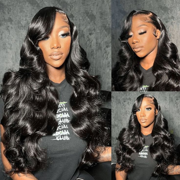 [New IN] Bling Hair Elastic Drawstring Cap Body Wave Lace Frontal Wig Pre Cut 13x4 Lace Frontal Glueless Wigs Human Hair Ready To Wear Brazilian Hair Wig For Women 180Density