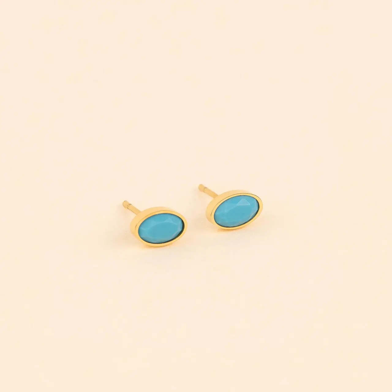 December Birthstone Stud Earrings December Birthstone Stud Earrings