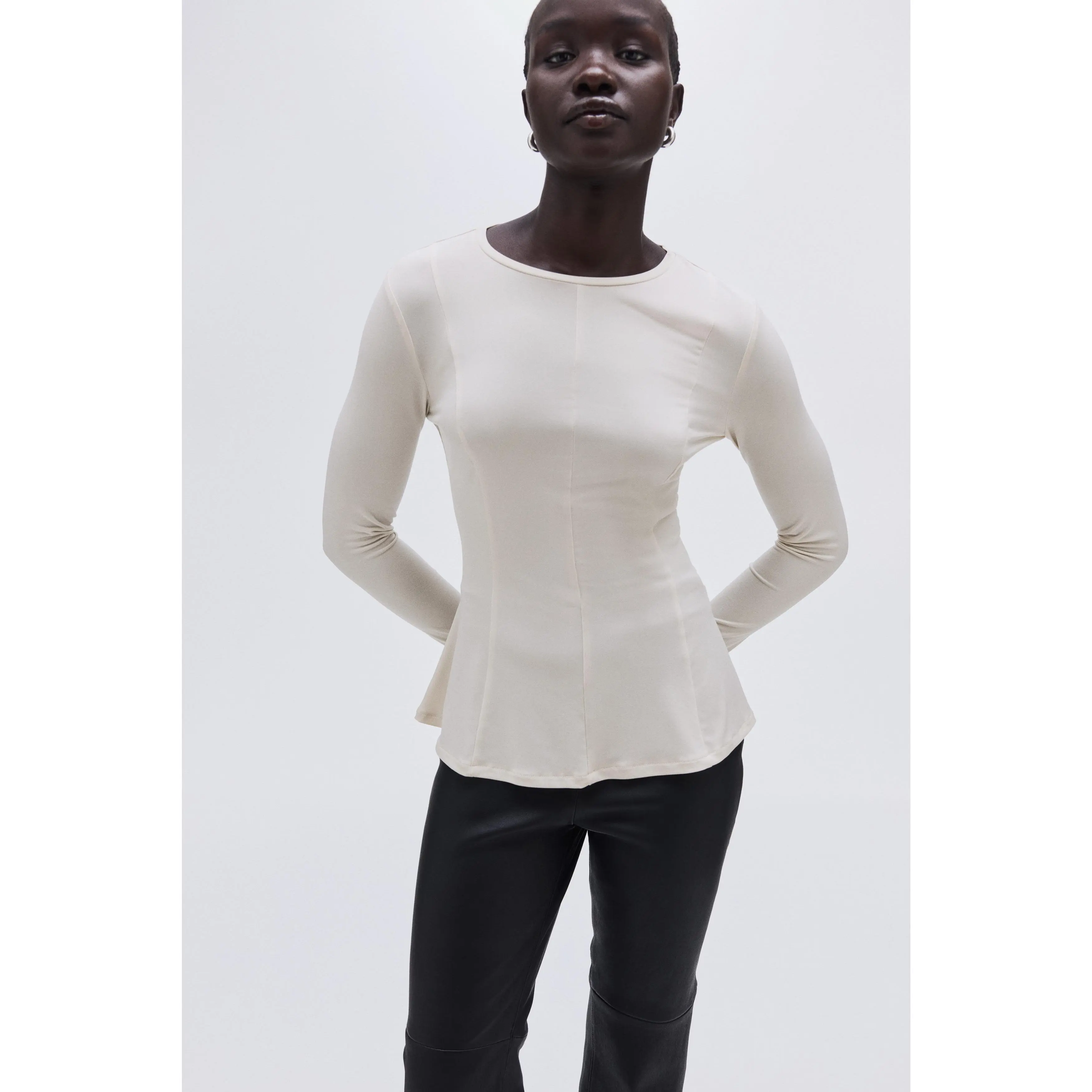 H&M Peplum top