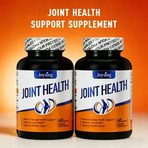 2 Bottles Joyung Joint Support Supplement | Turmeric, Glucosamine Chondroitin, MSM, Hyaluronic Acid, Type II Collagen & Eggshell Membrane Supports Cartilage Health, Joint Flexibility, Mobility & Daily Comfort Foundational Formula for Active Adults 2-Month