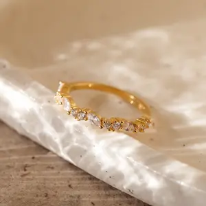 Verity Diamond Ring by Caitlyn Minimalist