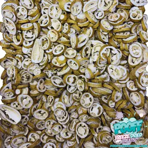 Freeze Dried Sliced Jalapeño