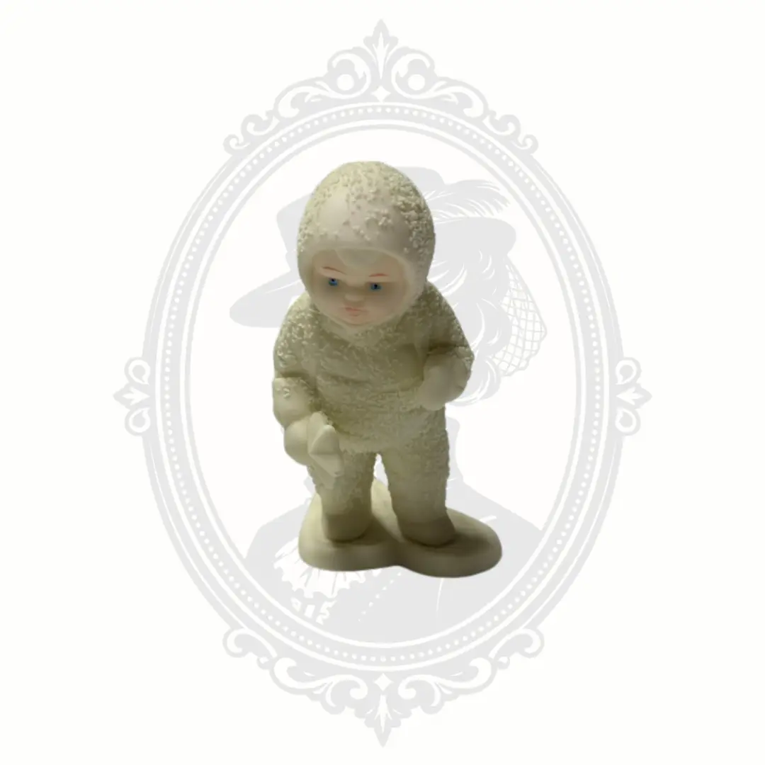 Department 56 Snowbabies® "A Special Delivery" Bisque Porcelain Figurine – Retired