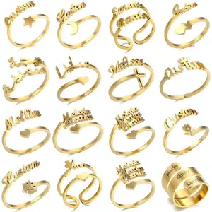 Personalized Name Ring In Multiple Styles