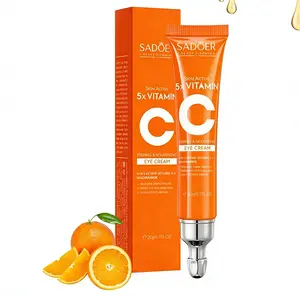 5x Vitamin C Eye Cream, A Powerful Hydrating And Rejuvenating Treatment, Daily Eye Essence Care For Moisturizing.