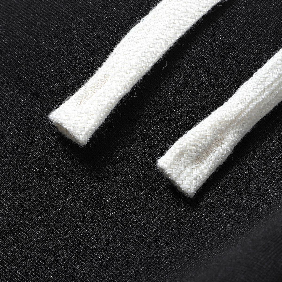 Men's Drawstring Casual Pants Set of 3 Polyester Back Pocket Details Versatile Menswear Street Style Essentials for Everyday Life december  outfits Military Camouflage Training Set