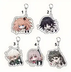 Danganronpa Keychain Acrylic Charm, Cute Keyring Accessory, Fun Charm For Backpack Or Purse | High Quality and Customer Favorite Items