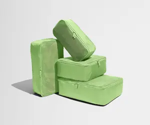 The Insider Packing Cubes in Matcha Milk Green