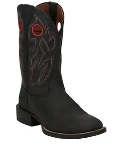 Justin Men's 11" Stampede Bowline Western Boot Broad Square Toe - Se7525