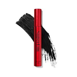 Smashbox Super Fan Lash Lengthening Cosmetic Makeup Mascara - Voluminous Eyelashes Formula, Double Bristles for Even Application, Cylindrical Tube Design, Long Lashes Tube Mascara