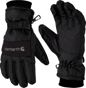 Carhartt Men's Waterproof Insulated Knit Cuff Glove