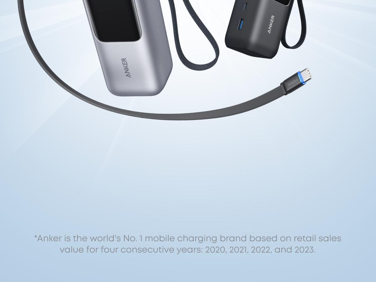 [Live Only]Anker Nano Power Bank, 10,000mAh Portable Charger and Anker 140W Laptop Charger, 4-Port Multi-Device Charging and ANKER 25000mAh 165W USB-C Power Bank