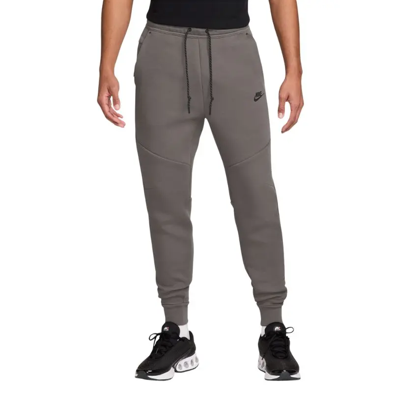 Men's Nike Tech Fleece Cuffed Casual Streetwear Solid Color Soft Jogger Trousers, Cuffed Joggers