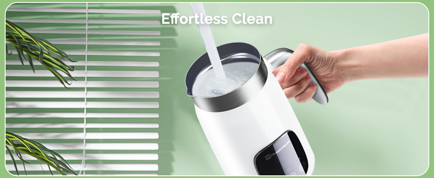 Maestri House Electric Milk Frother 14.1 OZ/400ML Variable Temp & Froth Thickness Touch Screen Foam Maker for Coffee Latte,Milk,Hot Chocolate Jugs Tea