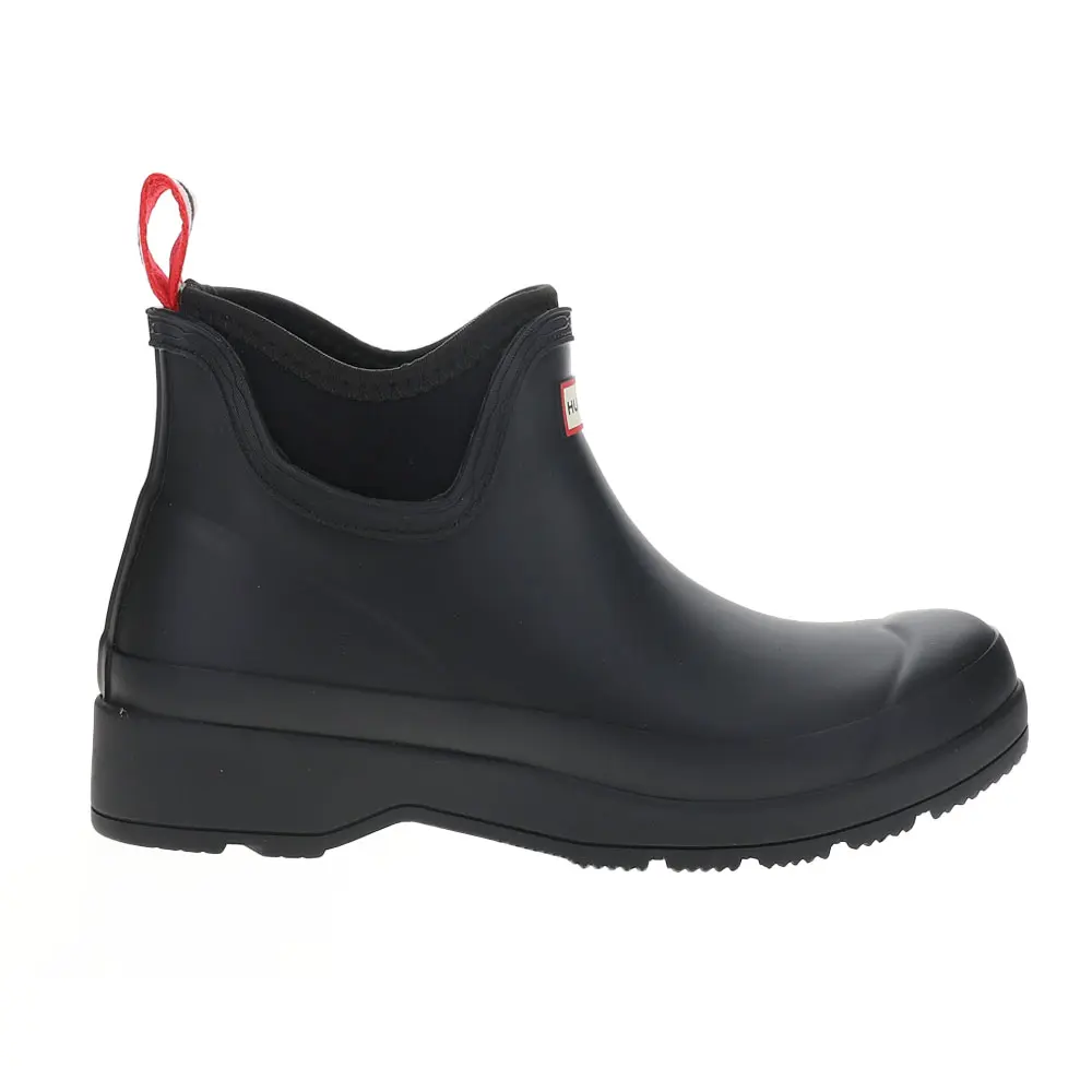 Hunter Womens Play Neoprene Rain Casual Boots  - Black