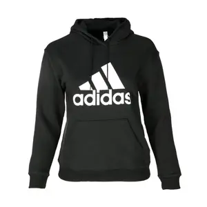 adidas Womens Essentials Fleece Hoodie Casual Outerwear Casual - Black