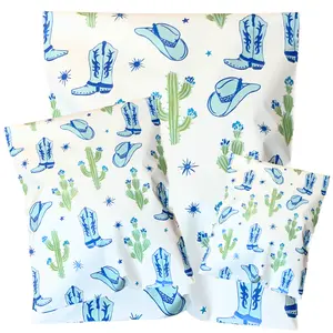 Western Cowboy Poly Mailers | Self-Sealing, Waterproof & Tear-Resistant Envelopes | Bulk Packs of 25, 50, 100 | Sizes 6x9, 10x13 & 14.5x19 for Boutique Shipping