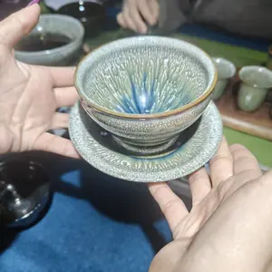 Master Jianzhan Handmade Teacup Master Cup Gu Panhong Handmade Cup