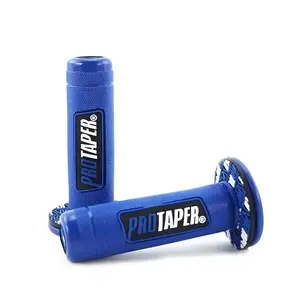 Non-Slip Motorcycle Grips Shock Absorption Rubber Gel Handlebar for Dirt Bike ATV Riding Riders Easy Install