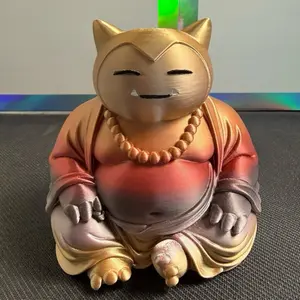 CHUBBY BUDDHA SNORLAX 3 D PRINT