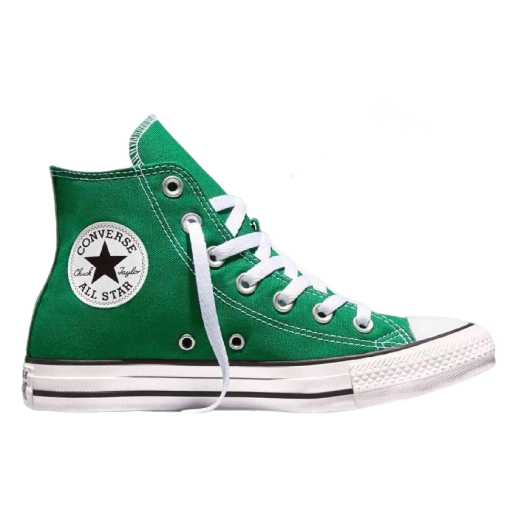 Converse Chuck Taylor All-Star Amazon Green High-Top Sneakers Men Women Unisex | Green Converse High Tops | Classic Canvas Casual Shoes