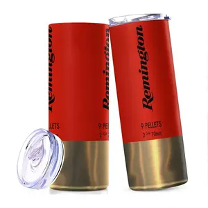 Remington 20oz Insulated Stainless Steel Tumbler with Handle & Straw Lid Vacuum Sealed Hot Cold Travel Mug Keeps Drinks Hot Iced for Hours Leak Proof Cup for Car Office Outdoor Use Perfect Gift for North America Europe