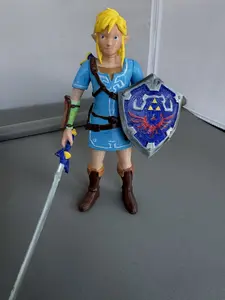 Hyrule Warrior Figure – 3D Printed Fantasy Gamer Display Statue