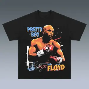 VINTAGE TEE | FLOYD MAYWEATHER, Prints Vintage T-Shirt, Boxing Shirt, Boxer Shirt, UFC Shirt, Graphic Tee, Unisex Cotton T-Shirt, Trendy Gift T-Shirt Top Menswear Underwear Streetwear